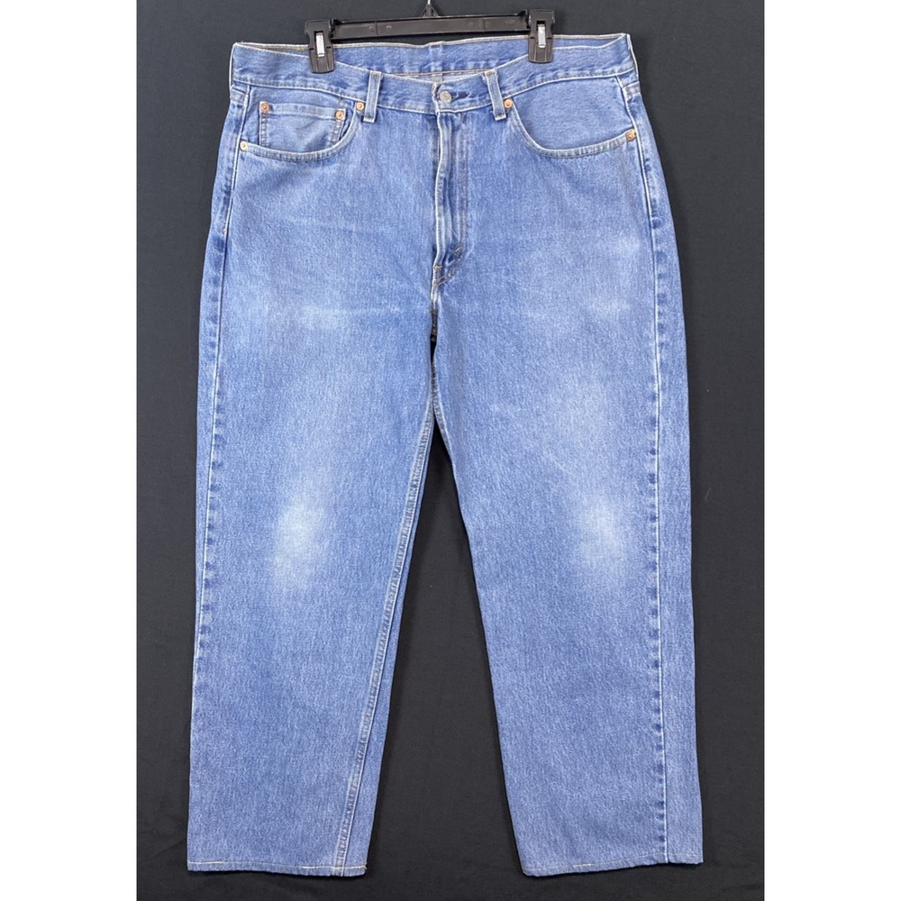Levi's 550 Men's Jeans 36 x 32‎ Relaxed Fit Medium/Light Wash Style # 00550-4891